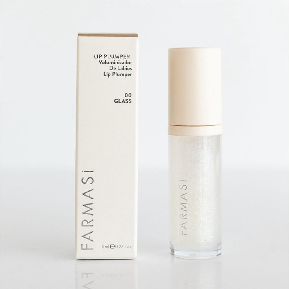 Farmasi Lip Plumper Glass 00 NEW In Box, 0.27 fl‎ oz Gloss Clear